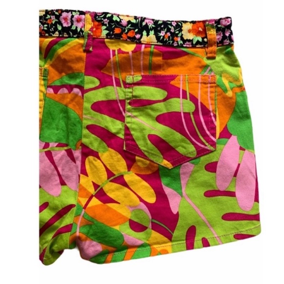 Dolce & Gabbana Floral Tropical Shorts Size 26 40 4 - Picture 6 of 16